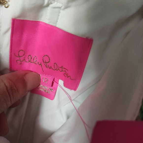 NWT Lilly Pulitzer Cicely Dress Off the Shoulder - Picture 8 of 11